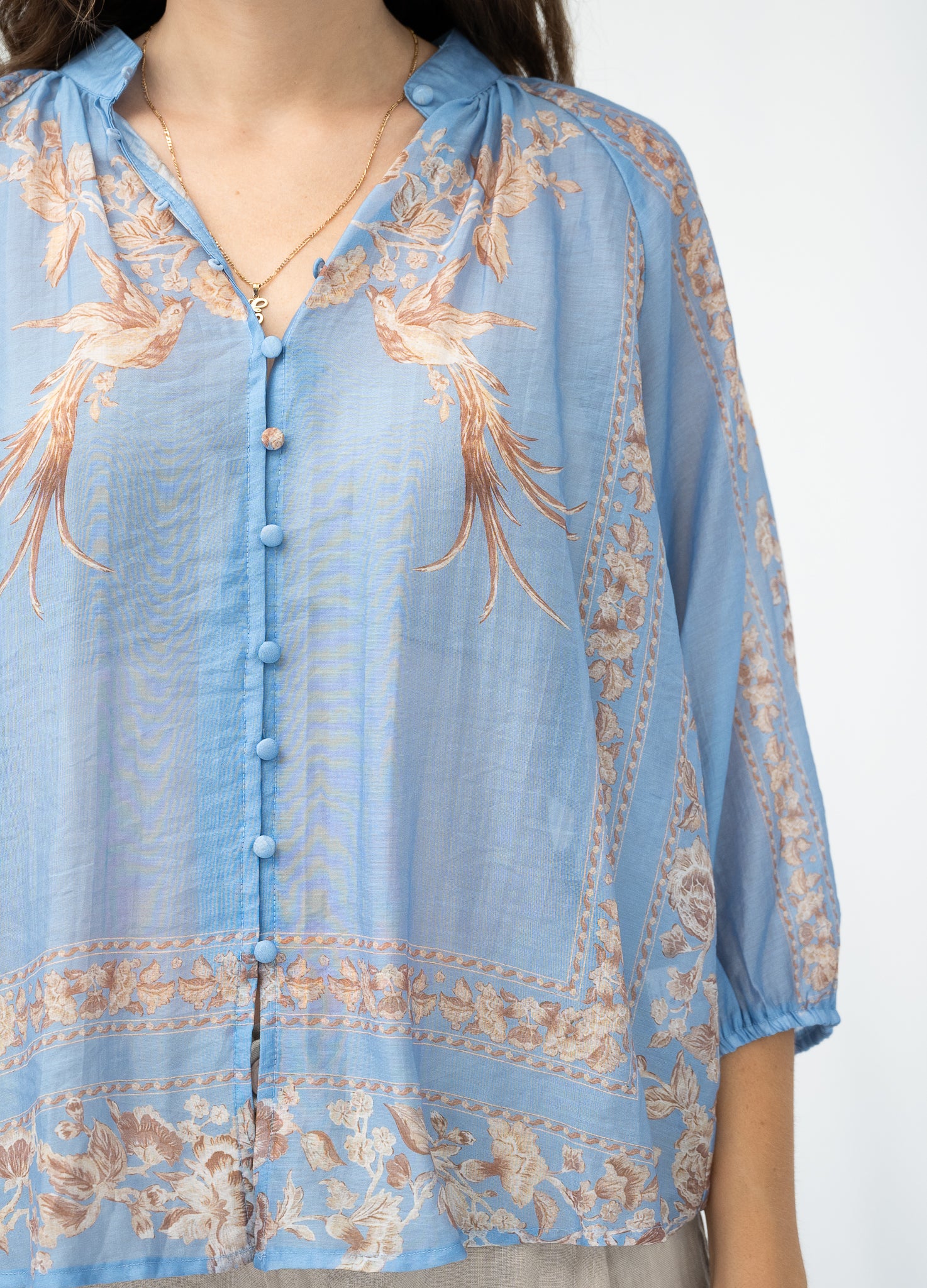 Corrinne Blouse Blue