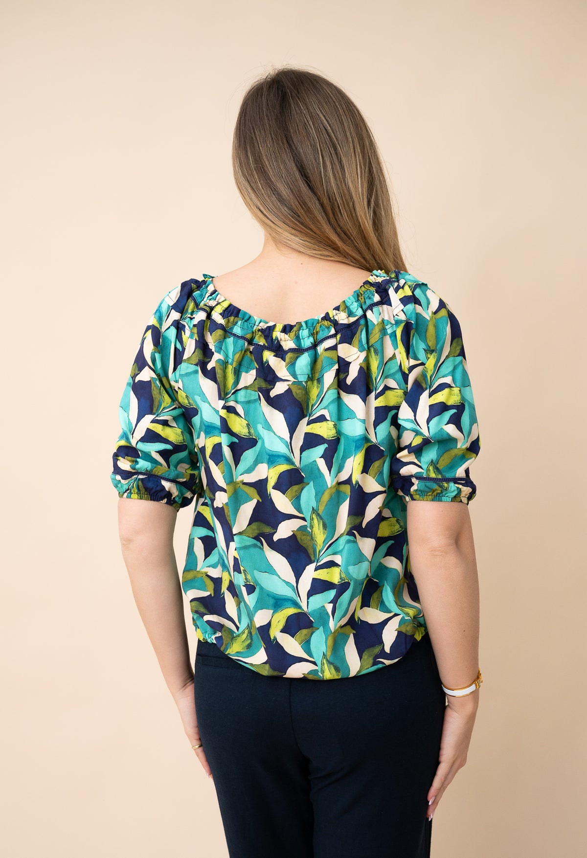Carmody Lace Trim Top