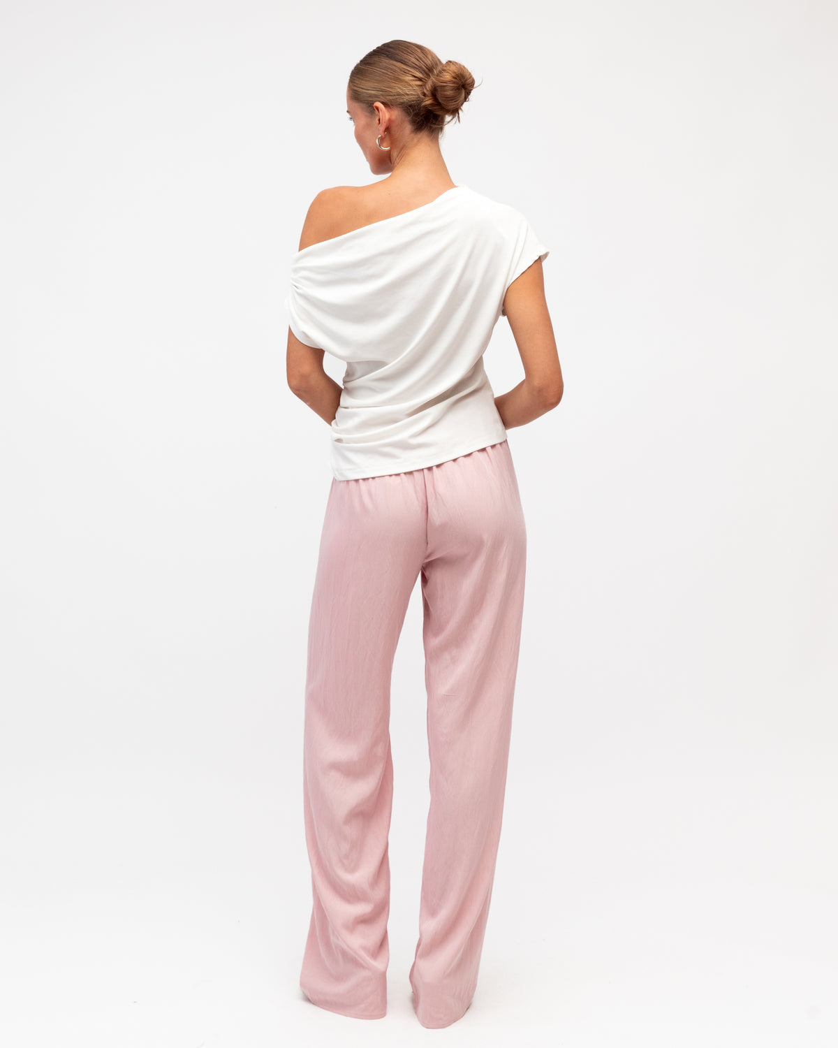 Maleny Drawstring Pant Pink