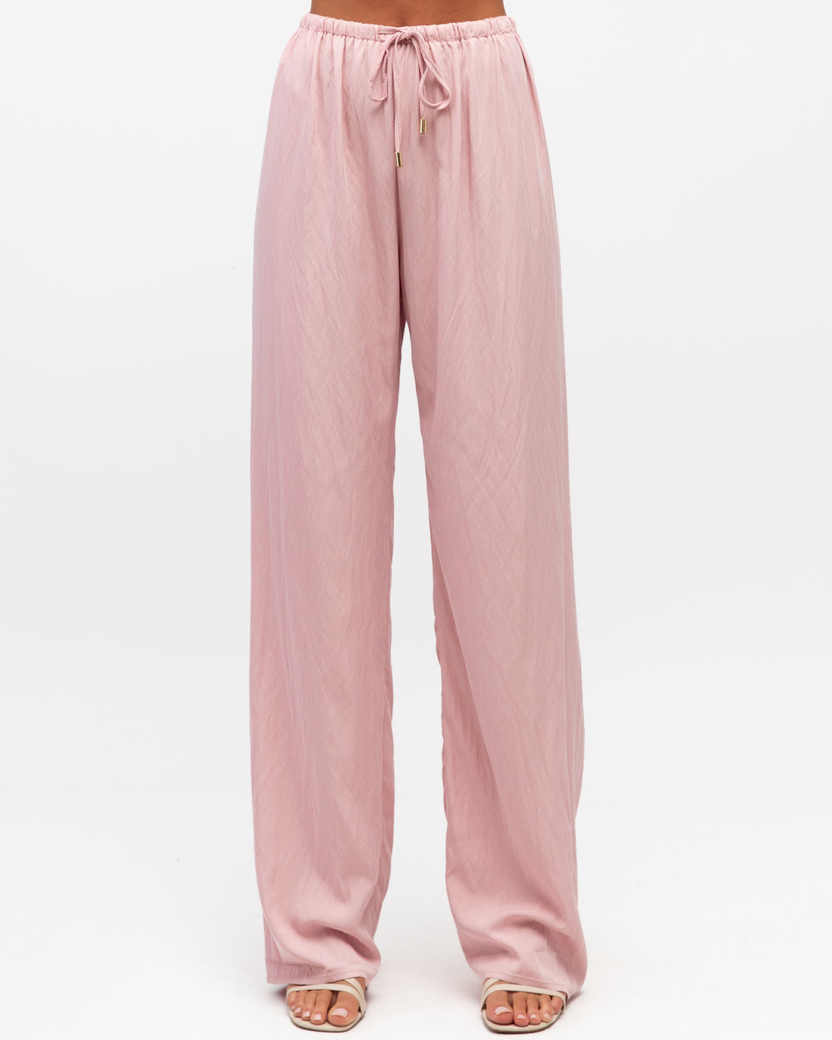 Maleny Drawstring Pant Pink