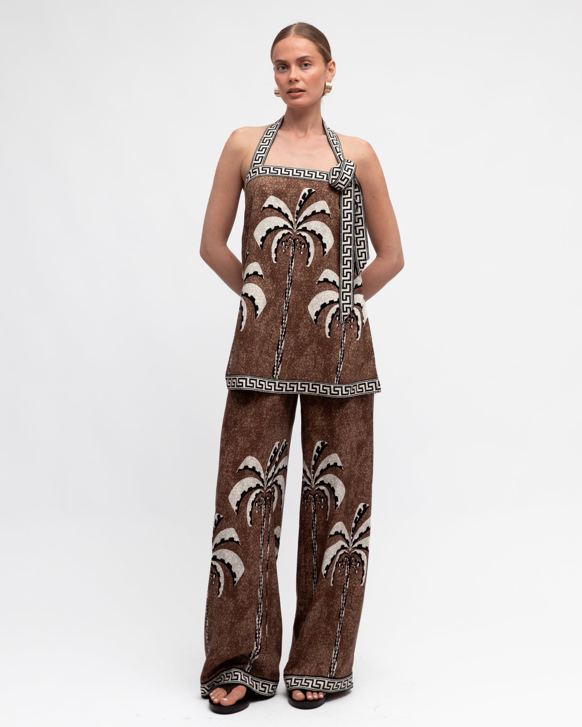 Tropical Mosaic Pant