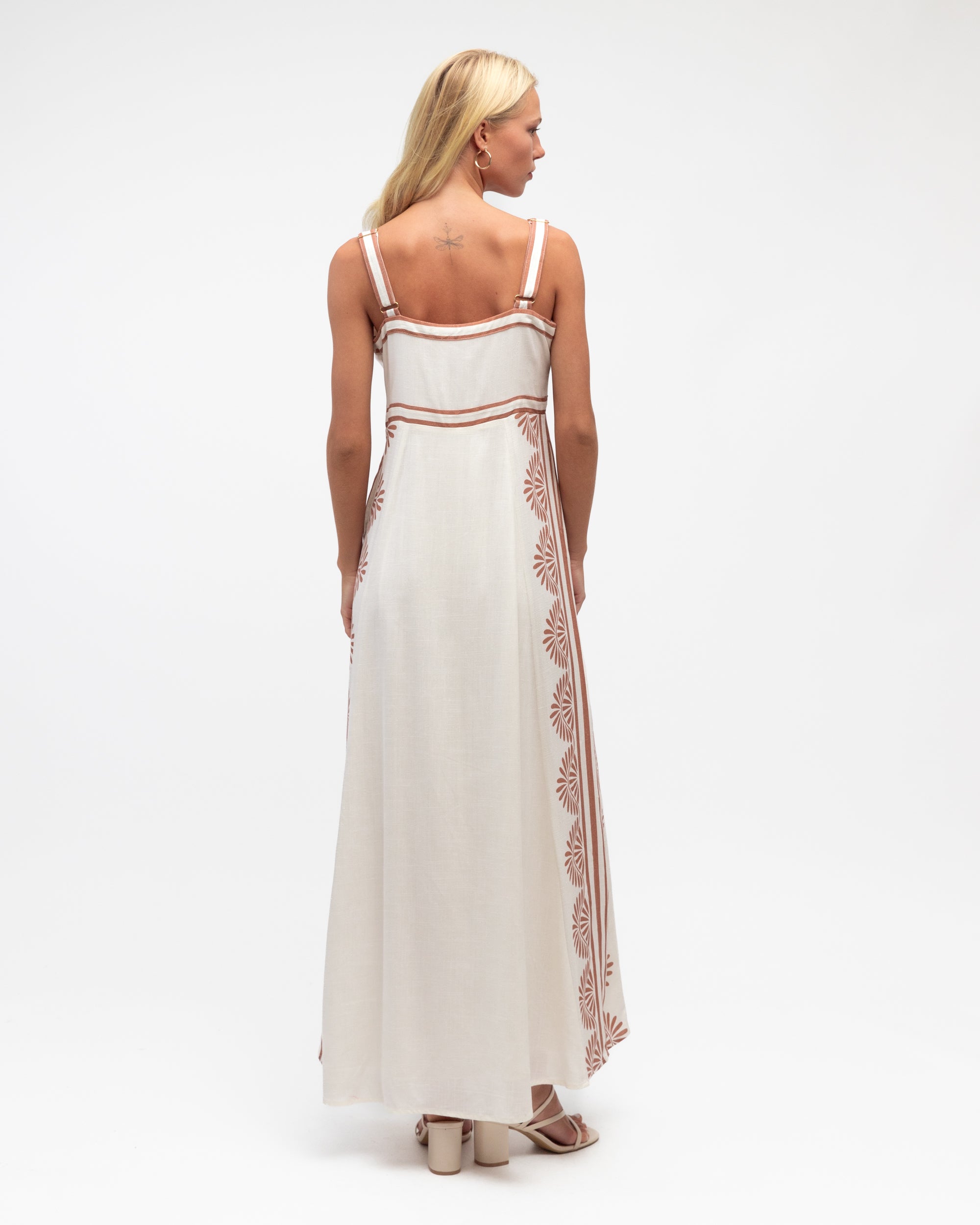 Naiad Line Maxi Dress