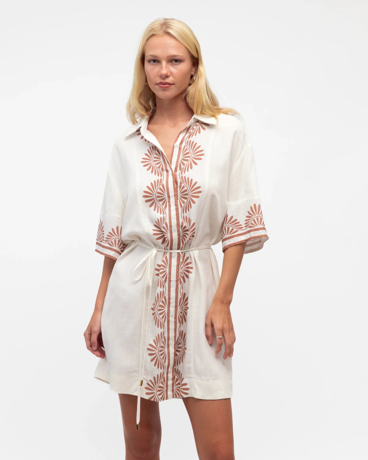Naiad Line Mini Dress