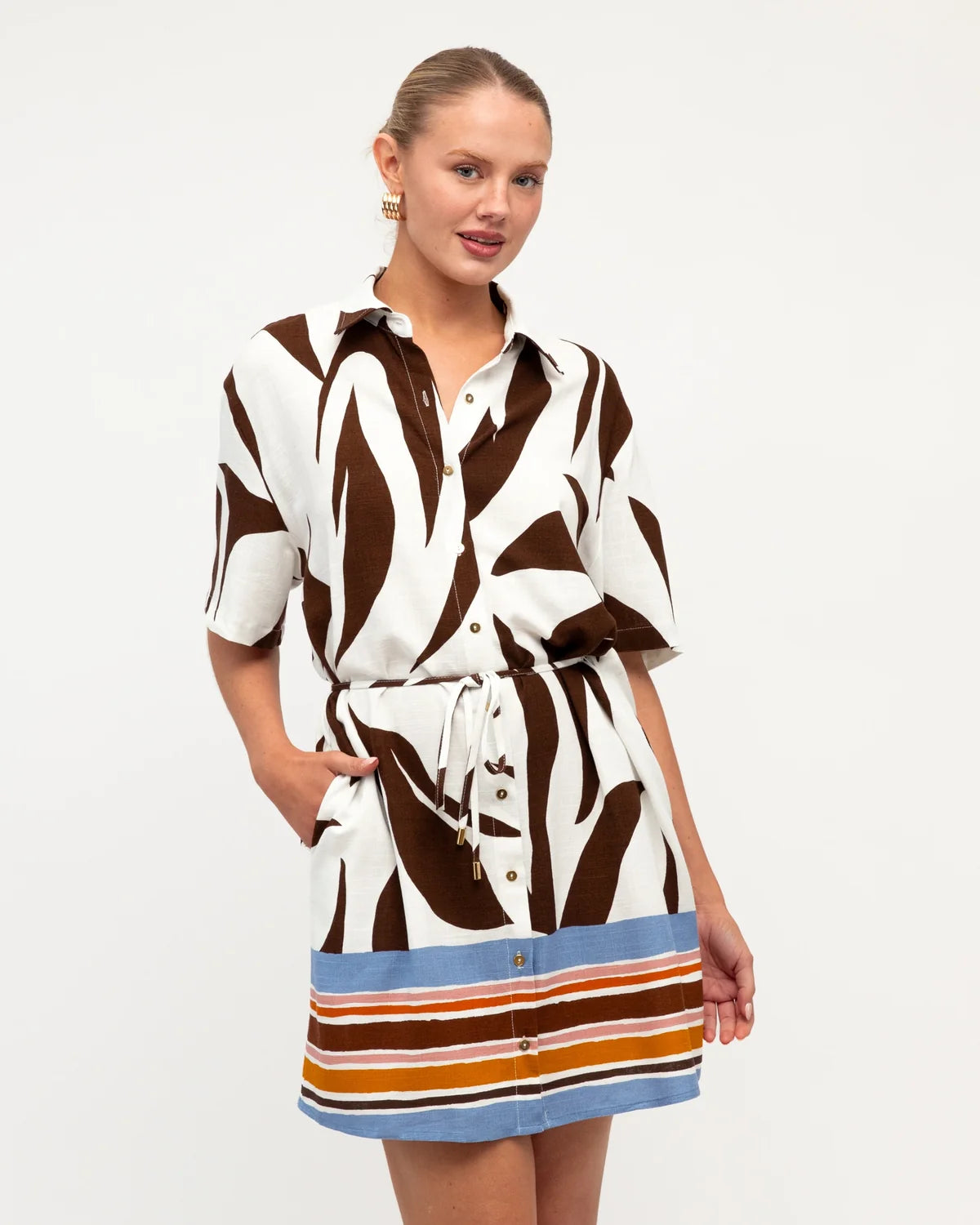Cocoa Cabana Shirt Dress