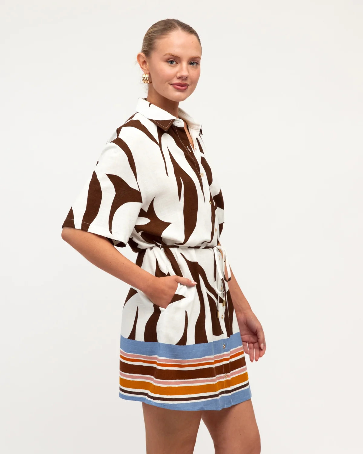 Cocoa Cabana Shirt Dress