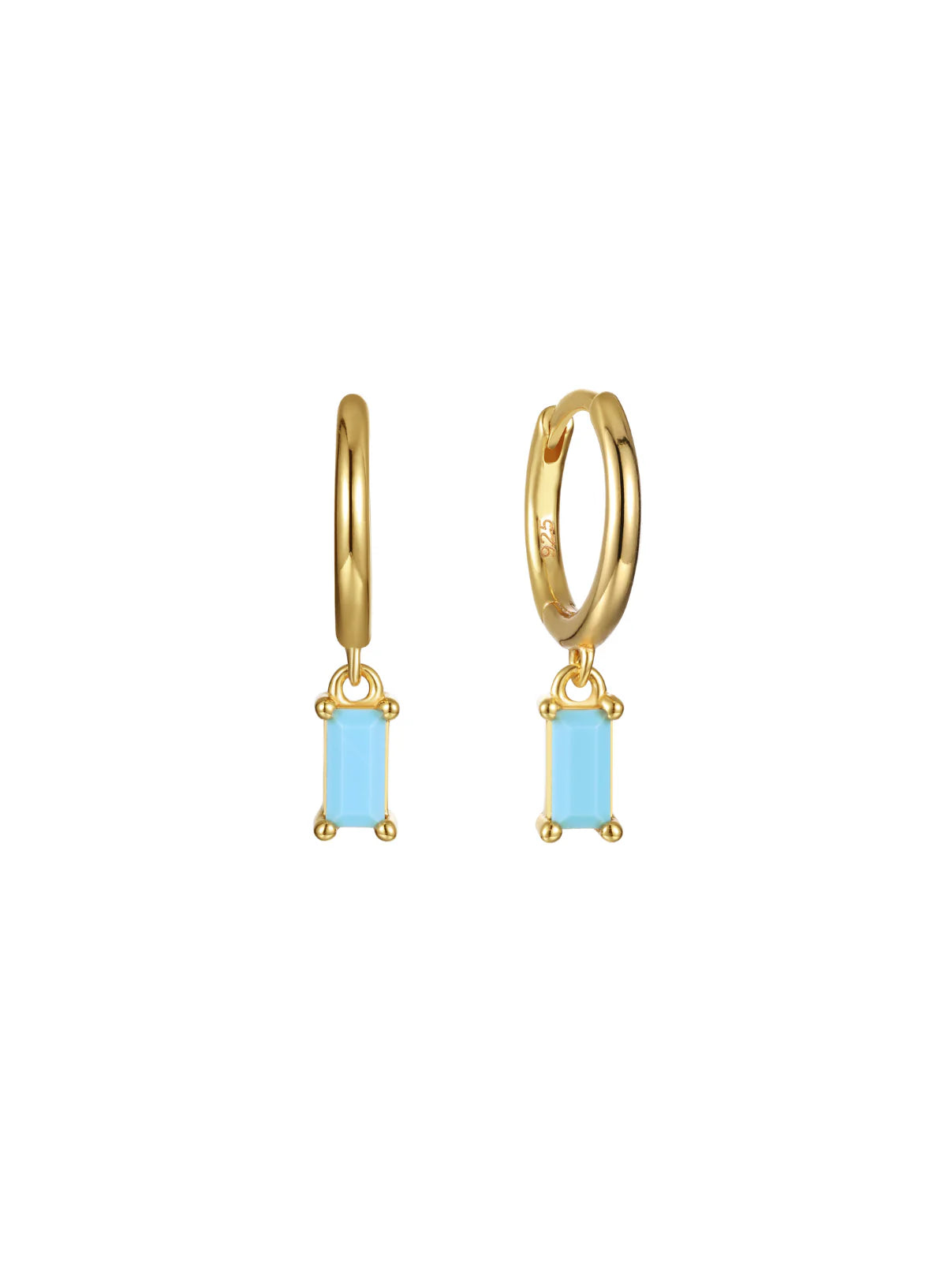 Oceana Hoops in 18k Gold Vermeil