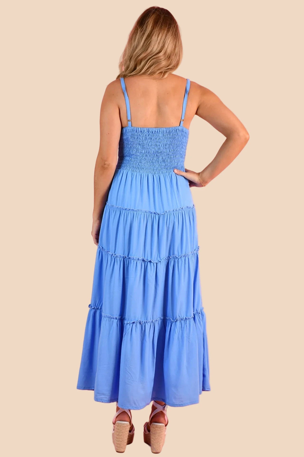 Traveller Maxi Dress Blue