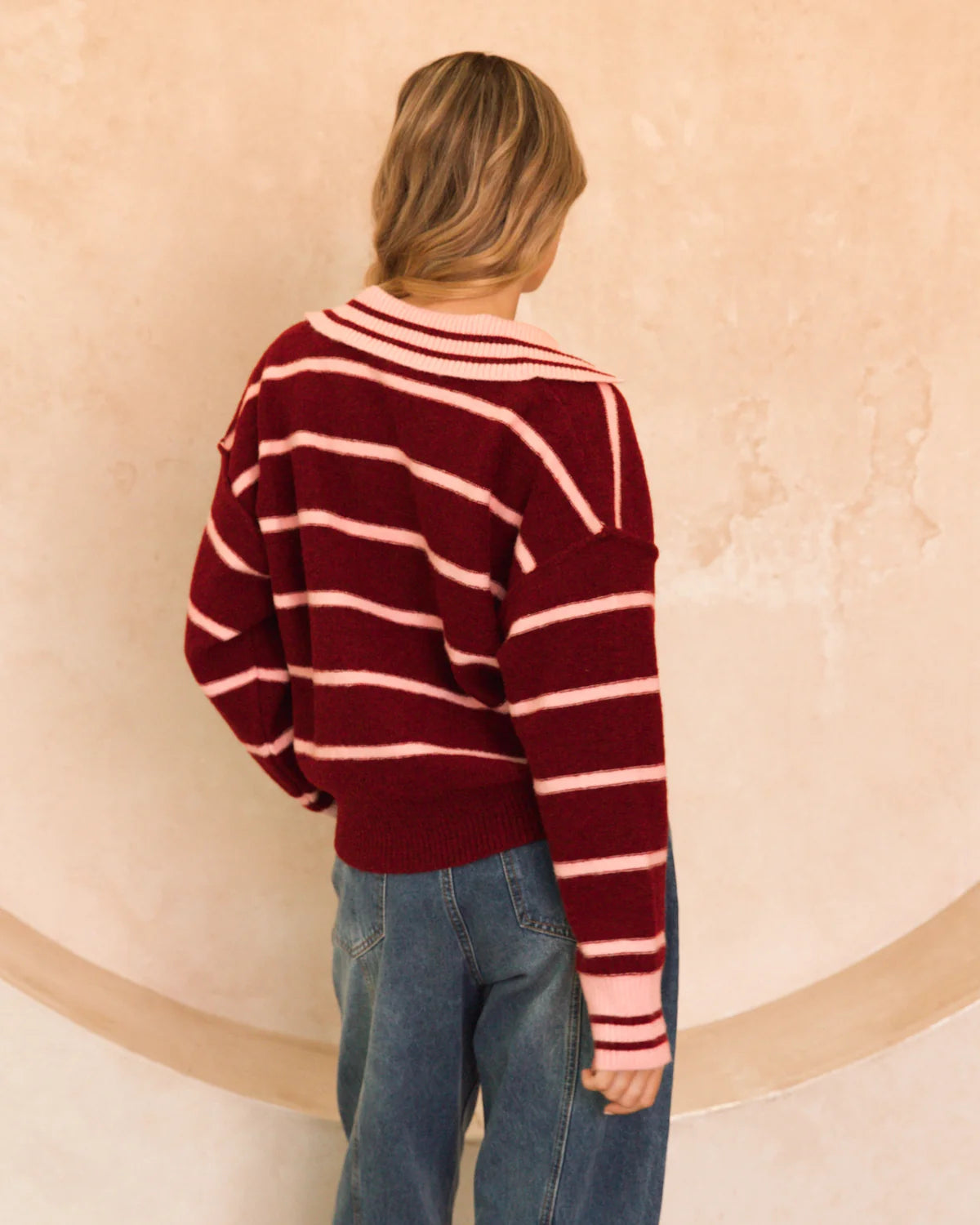 Nautical Breeze Knit Top