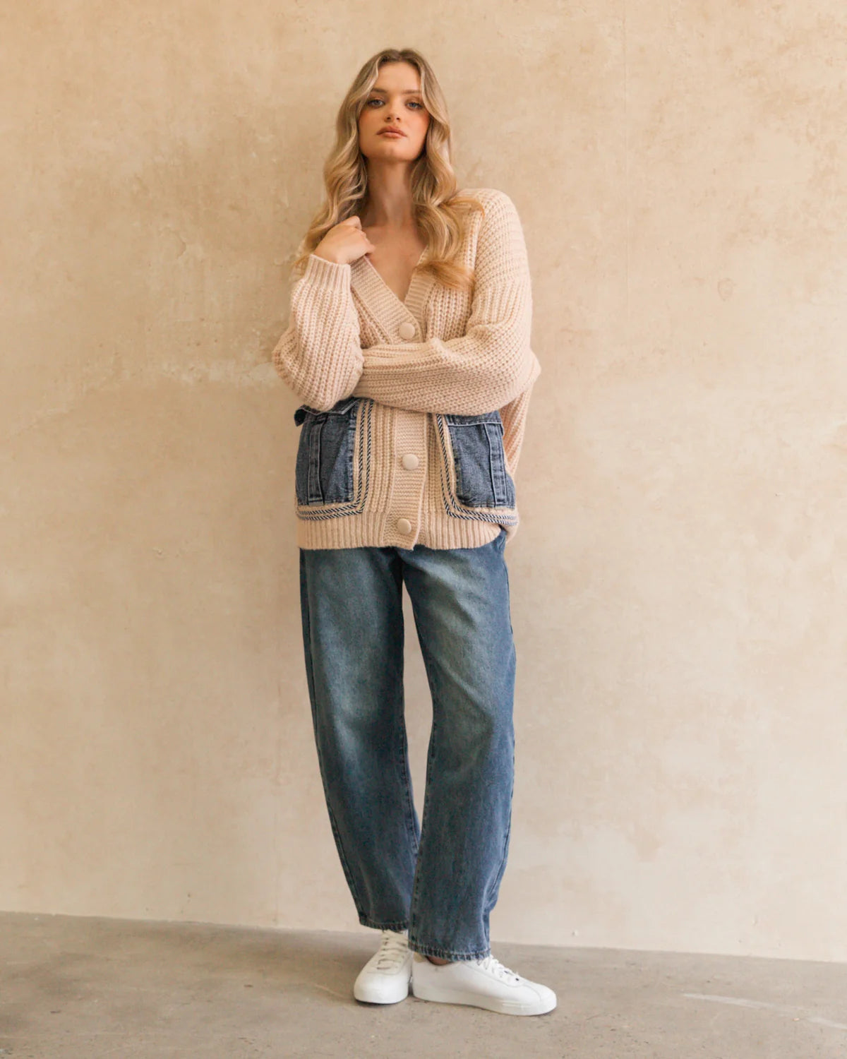 Jean Knit Cardigan