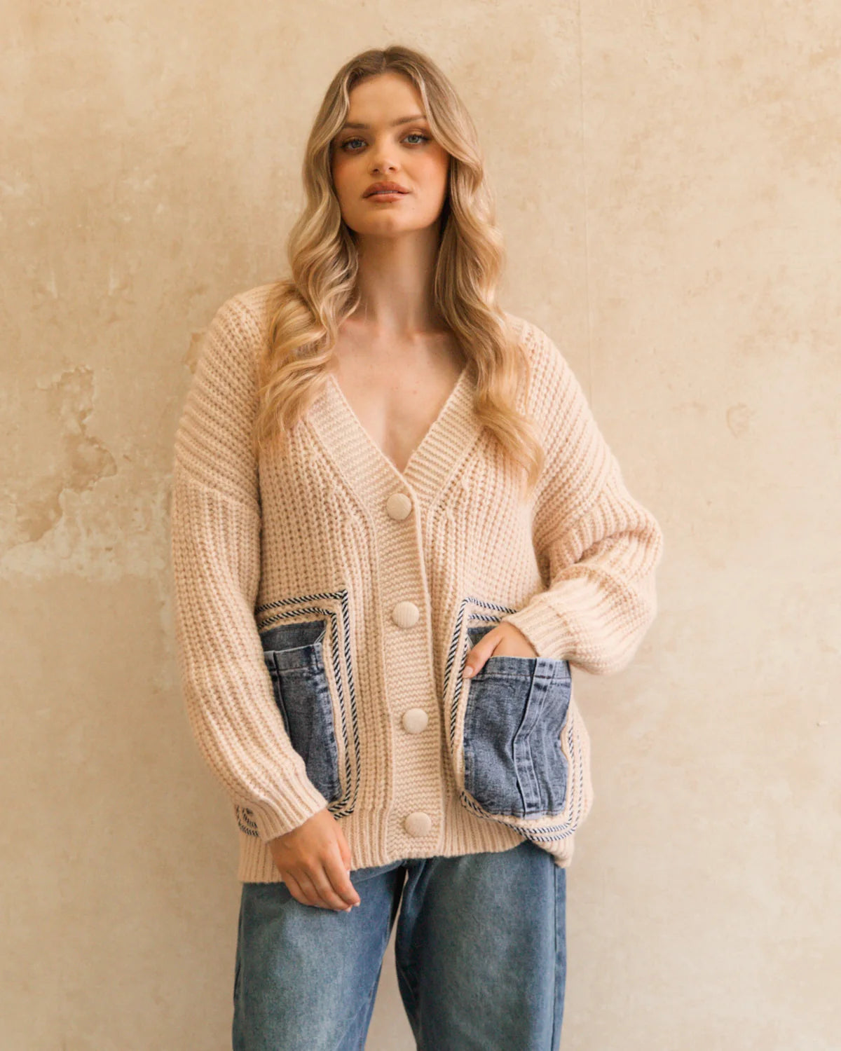Jean Knit Cardigan