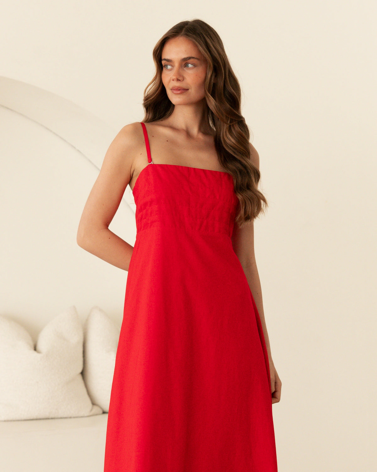 Josephine Maxi Dress Red