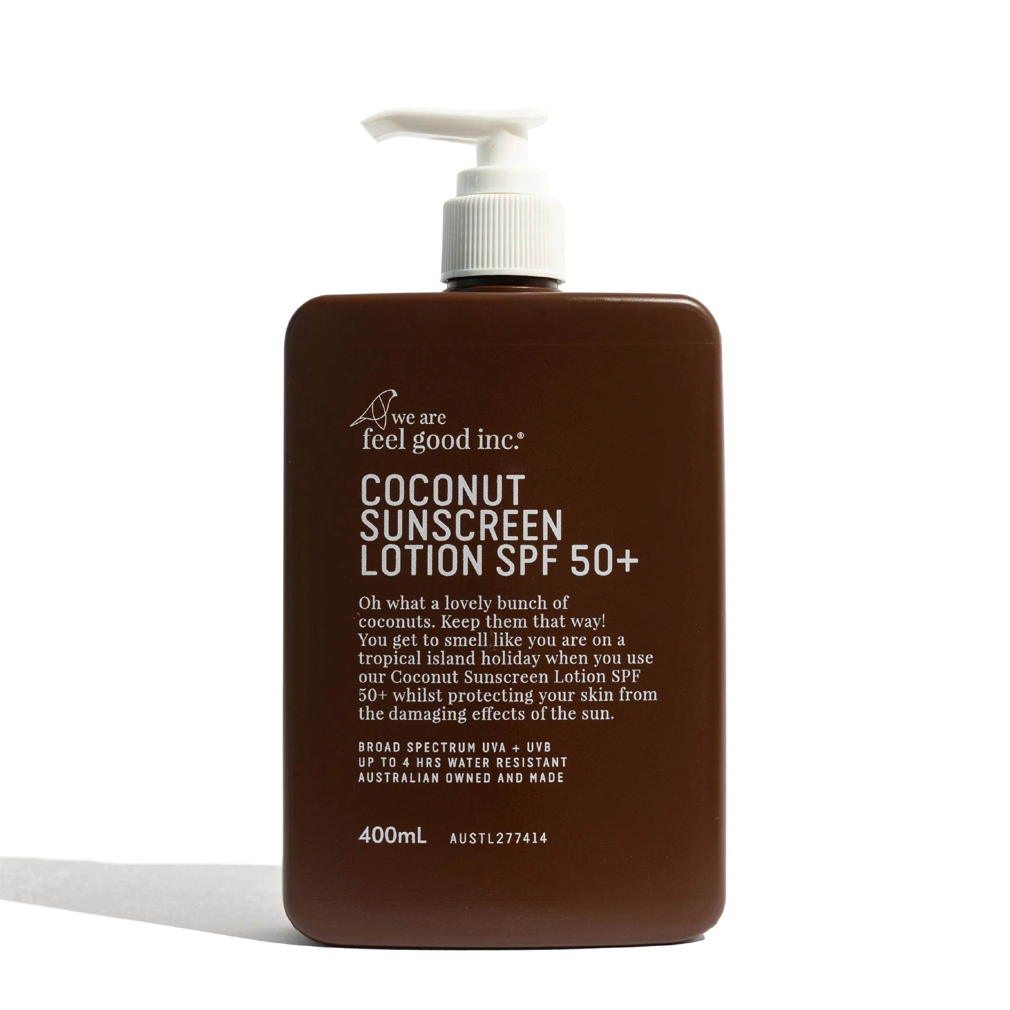 Coconut Sunscreen 400ml SPF50+