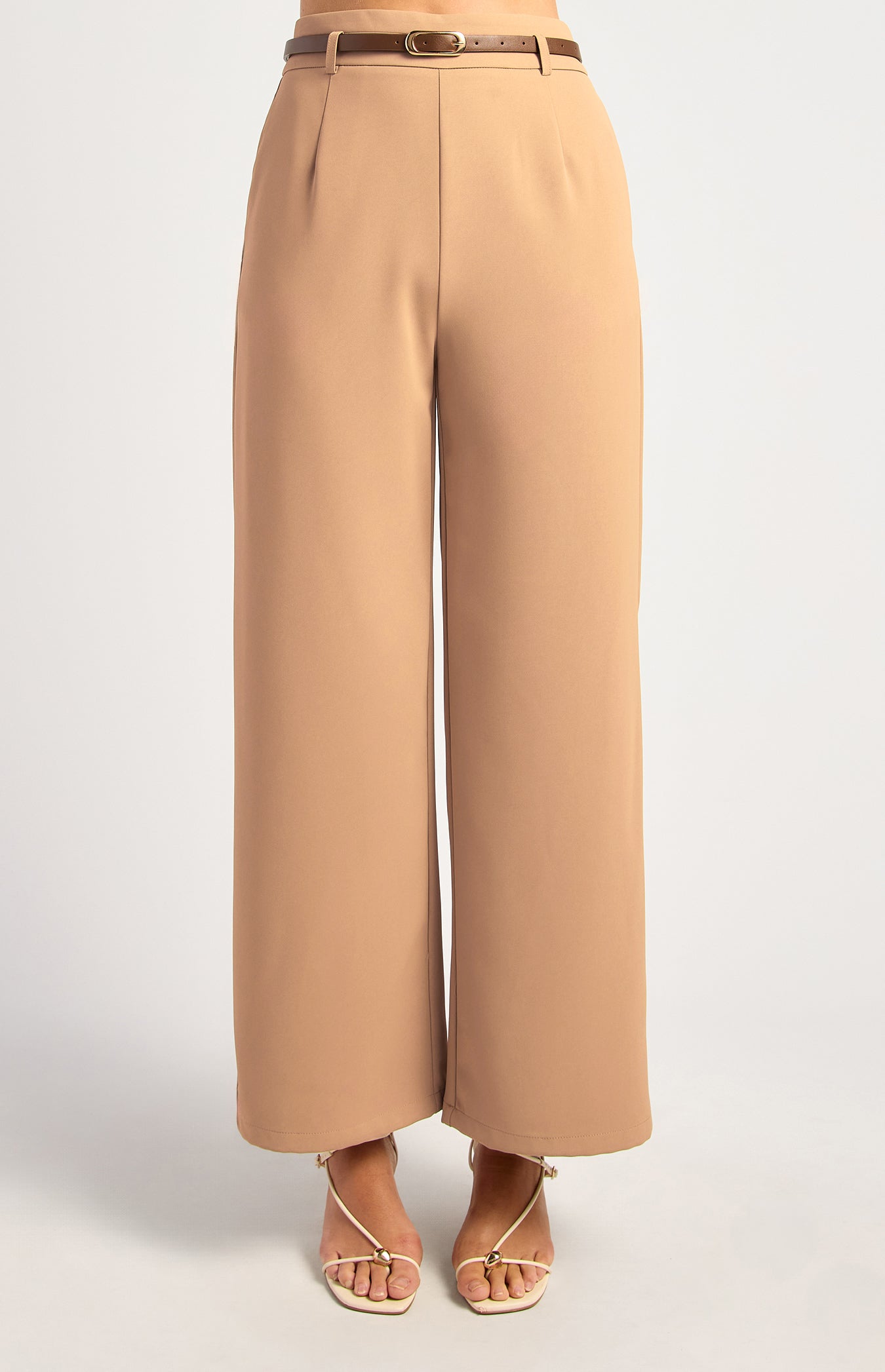 Tiffany Straight Leg Pant Mocha