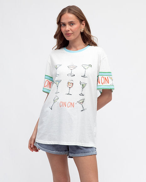Cin Cin Paperheart Tee