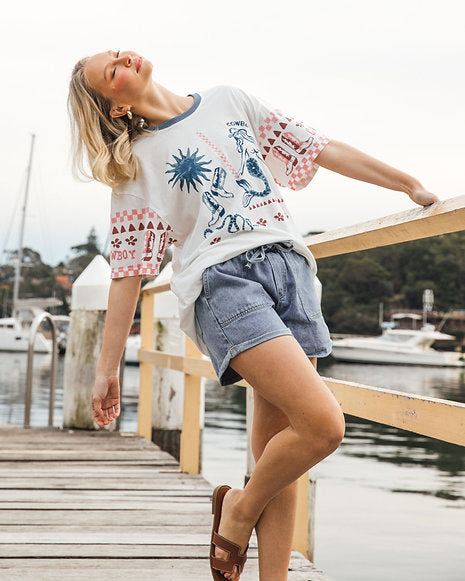 Cowboy Mermaid Tee