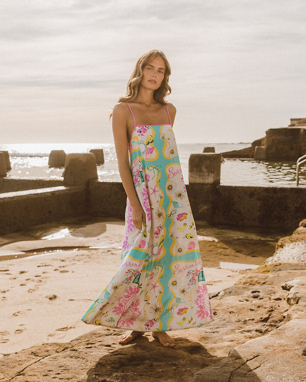 Sorrento Holiday Maxi Dress