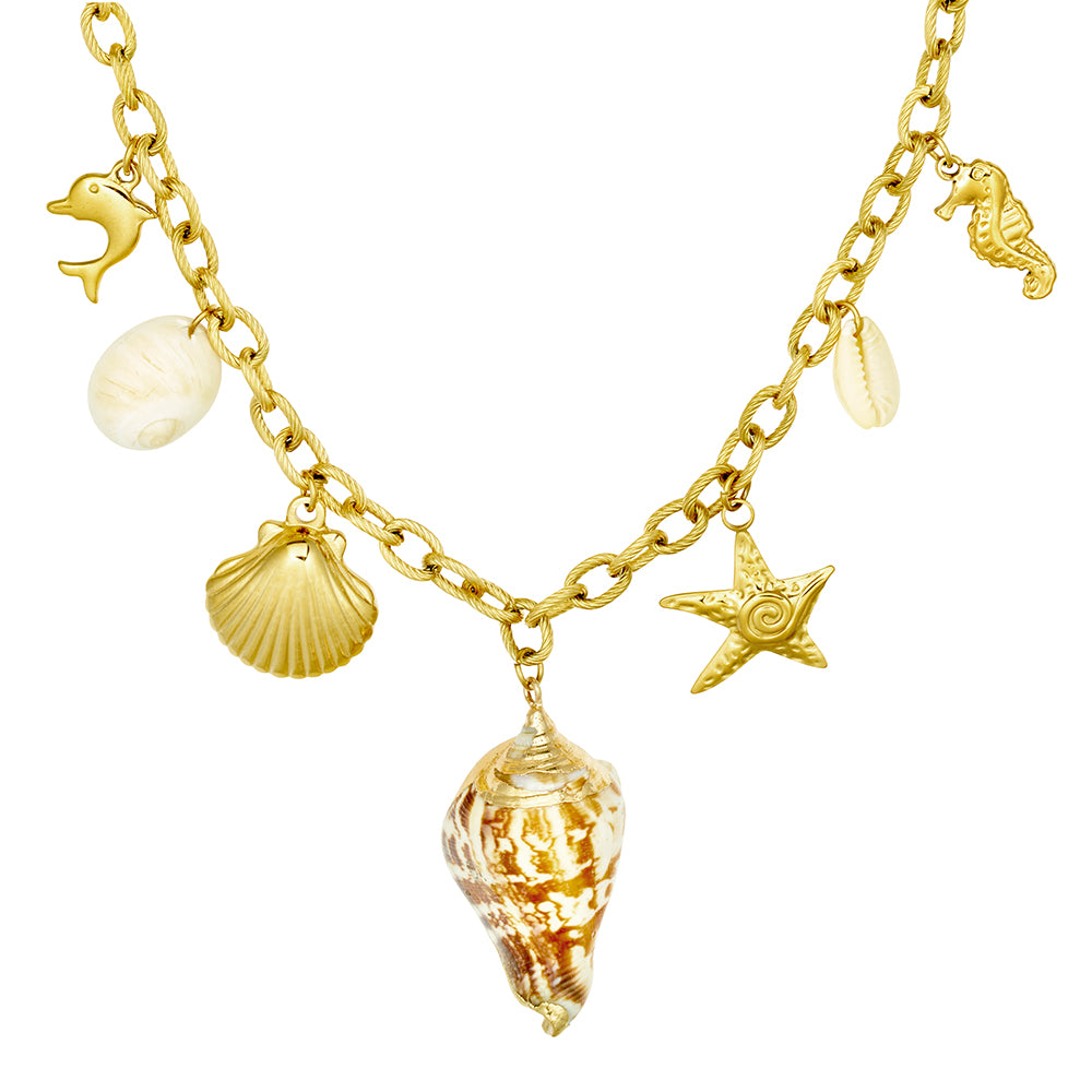 Sea Stories Charm Necklace