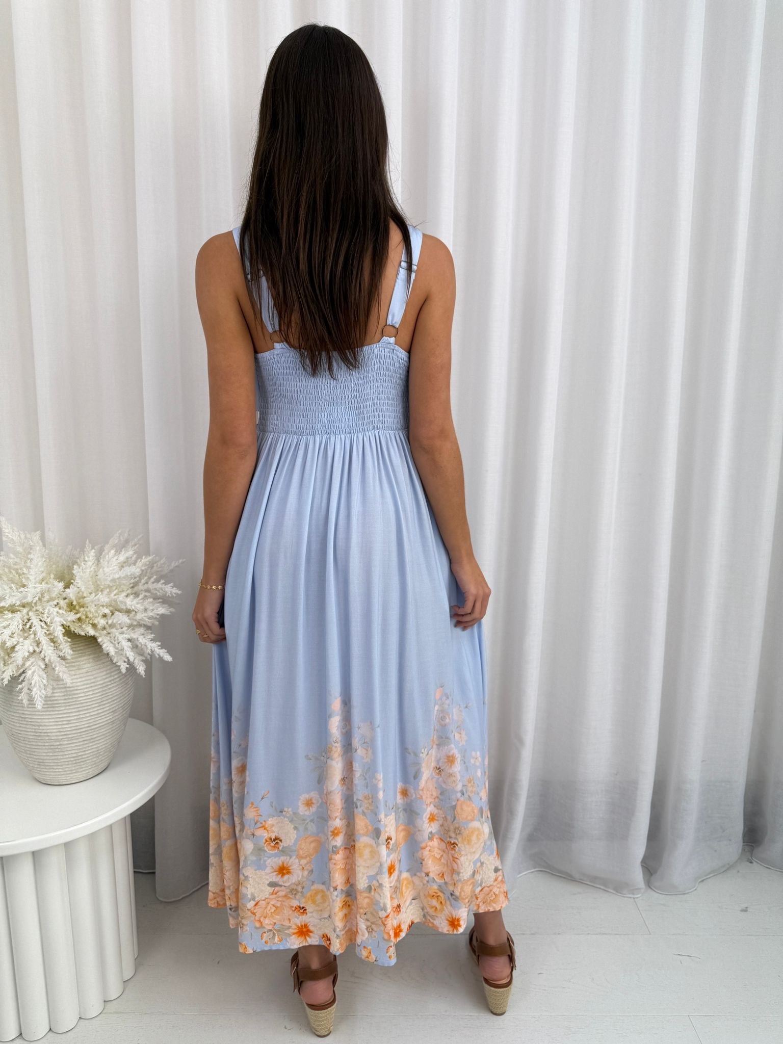 Bianca Maxi Dress Blue
