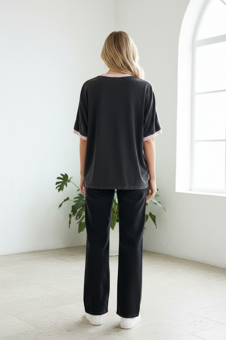 Wingin' It Tee By Frankie Black Acid