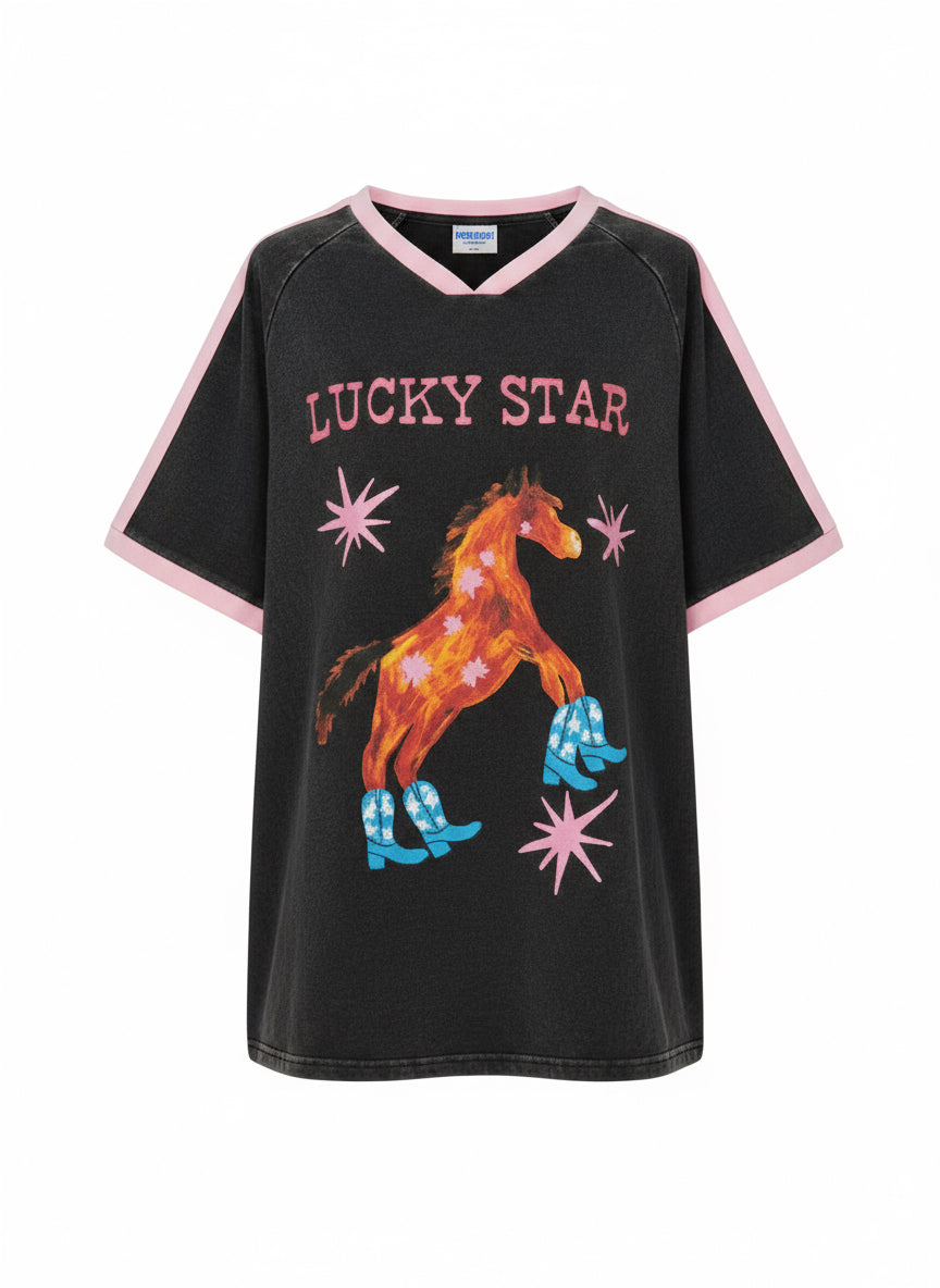 Lucky Star By Frankie Tee Black