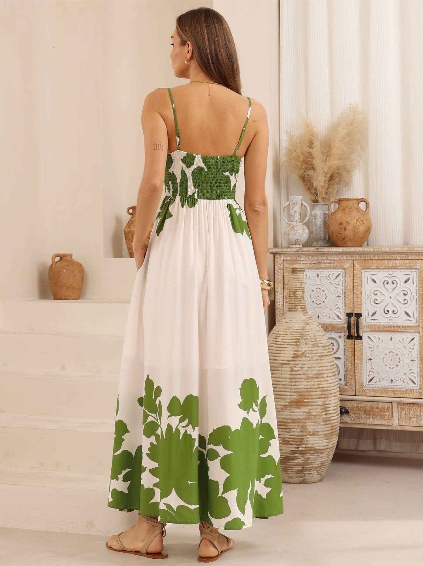 Ivy Green Maxi Dress