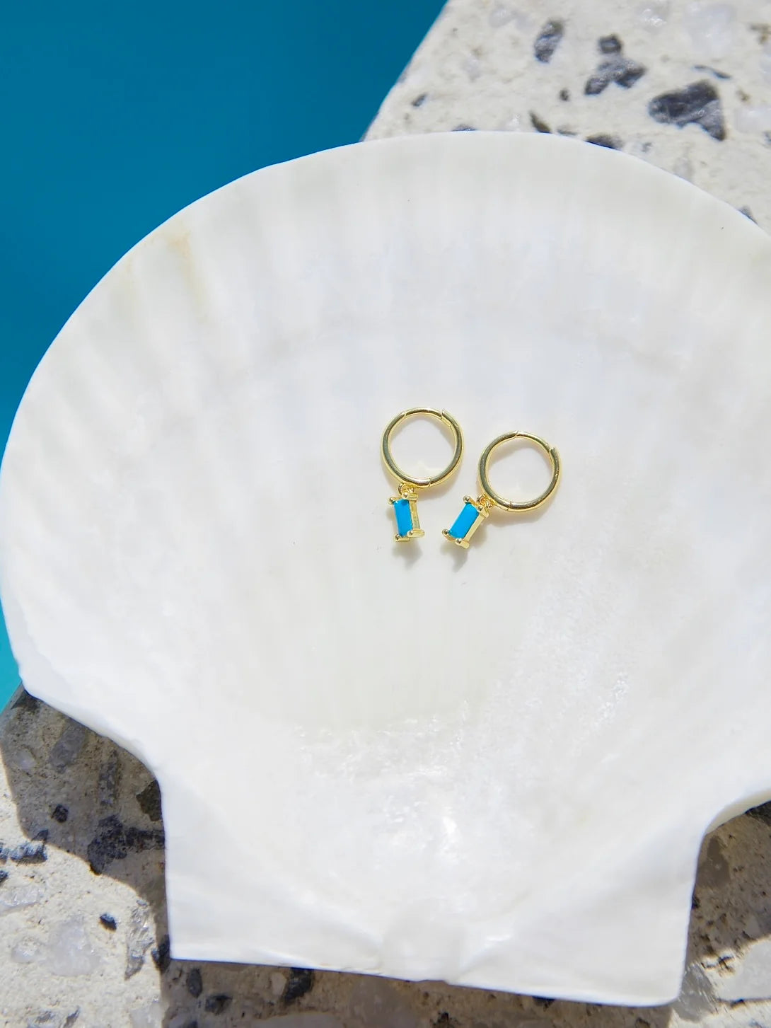 Oceana Hoops in 18k Gold Vermeil