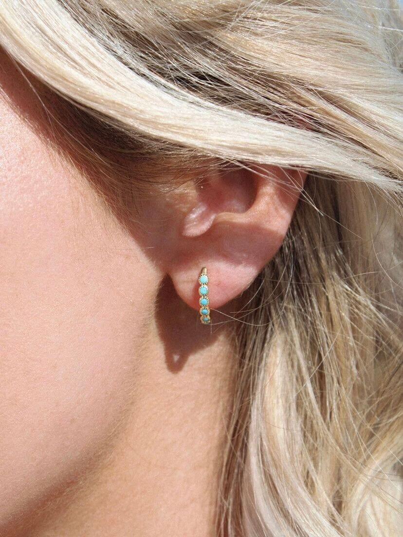 Waikiki Hoops in 18k Gold Vermeil