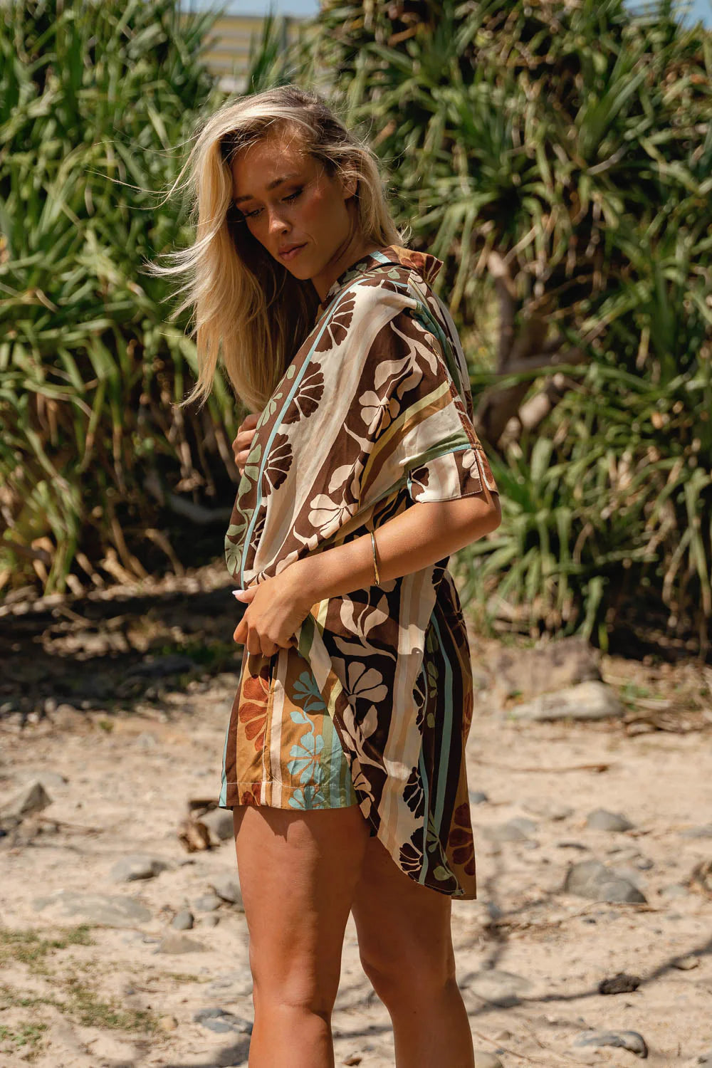 Cacao Mist Flora Shorts