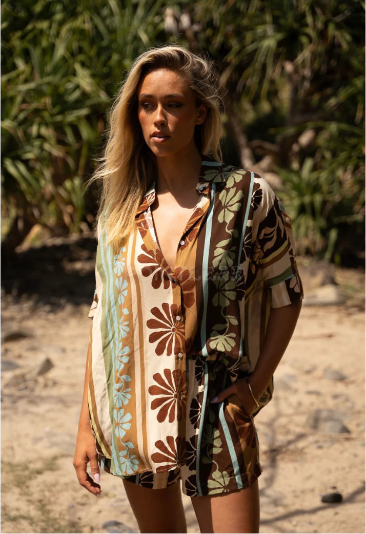 Cacao Mist River Shirt