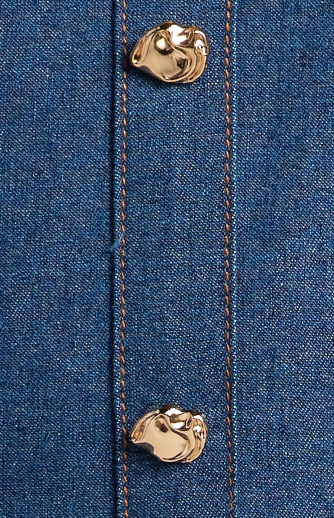 Eva Dark Chambray Maxi Dress
