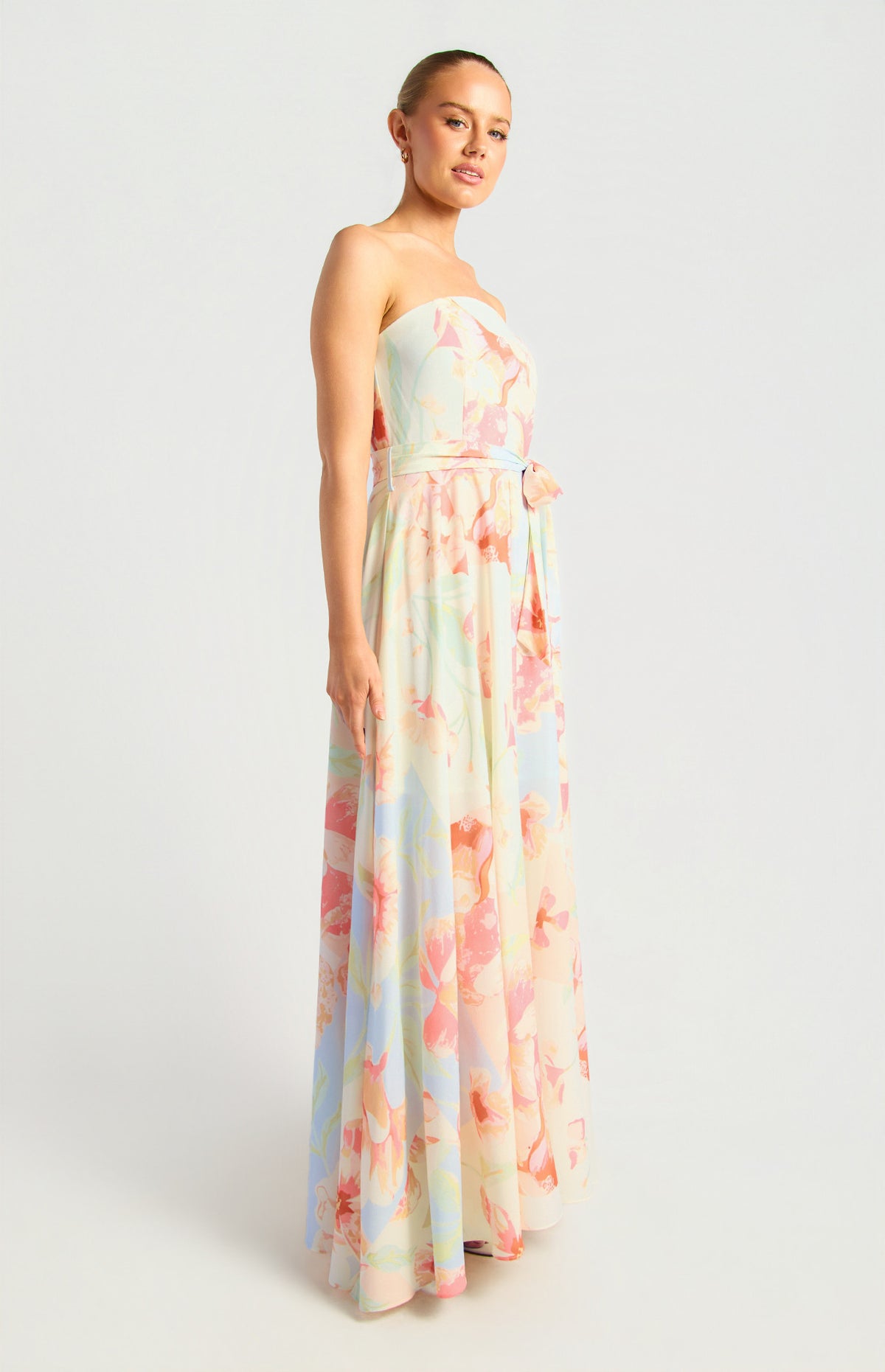 Summer Flowers Maxi Dress