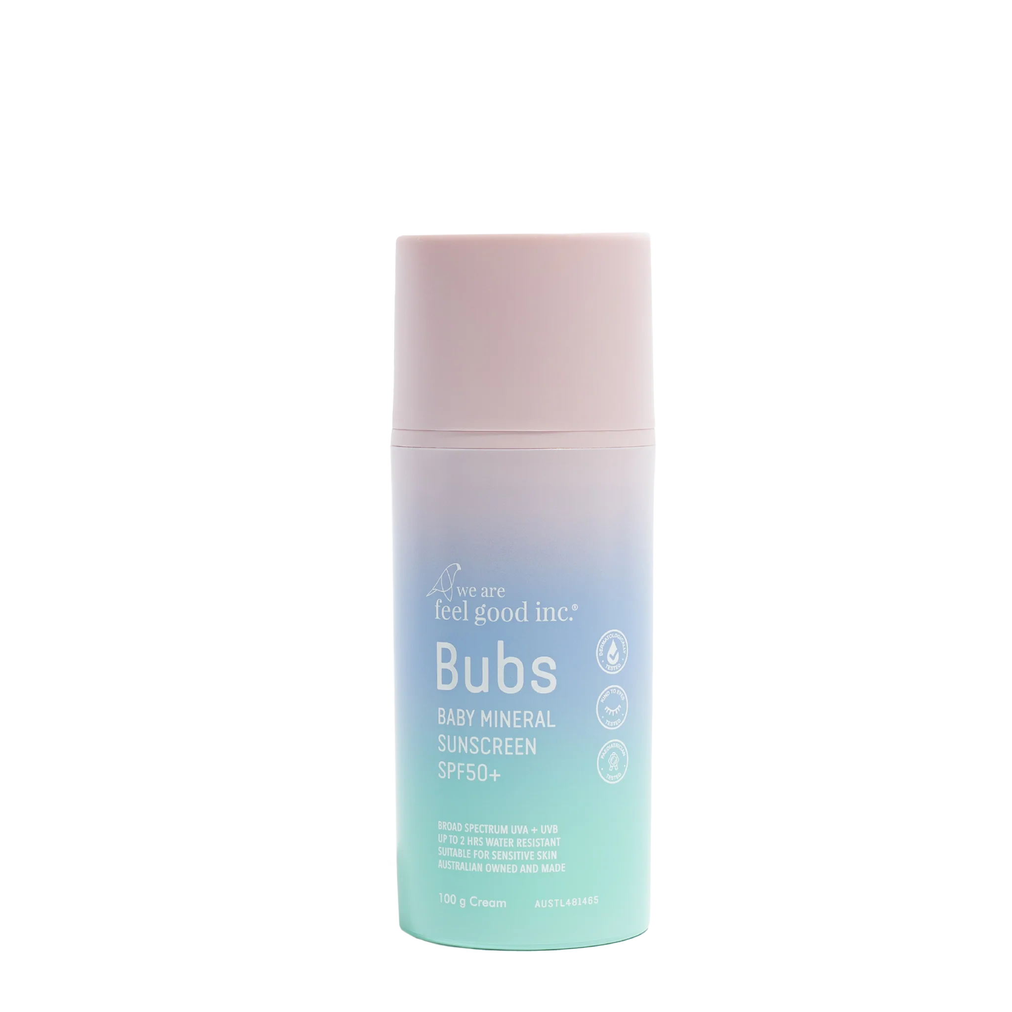 Bubs Baby Mineral Sunscreen SPF50+