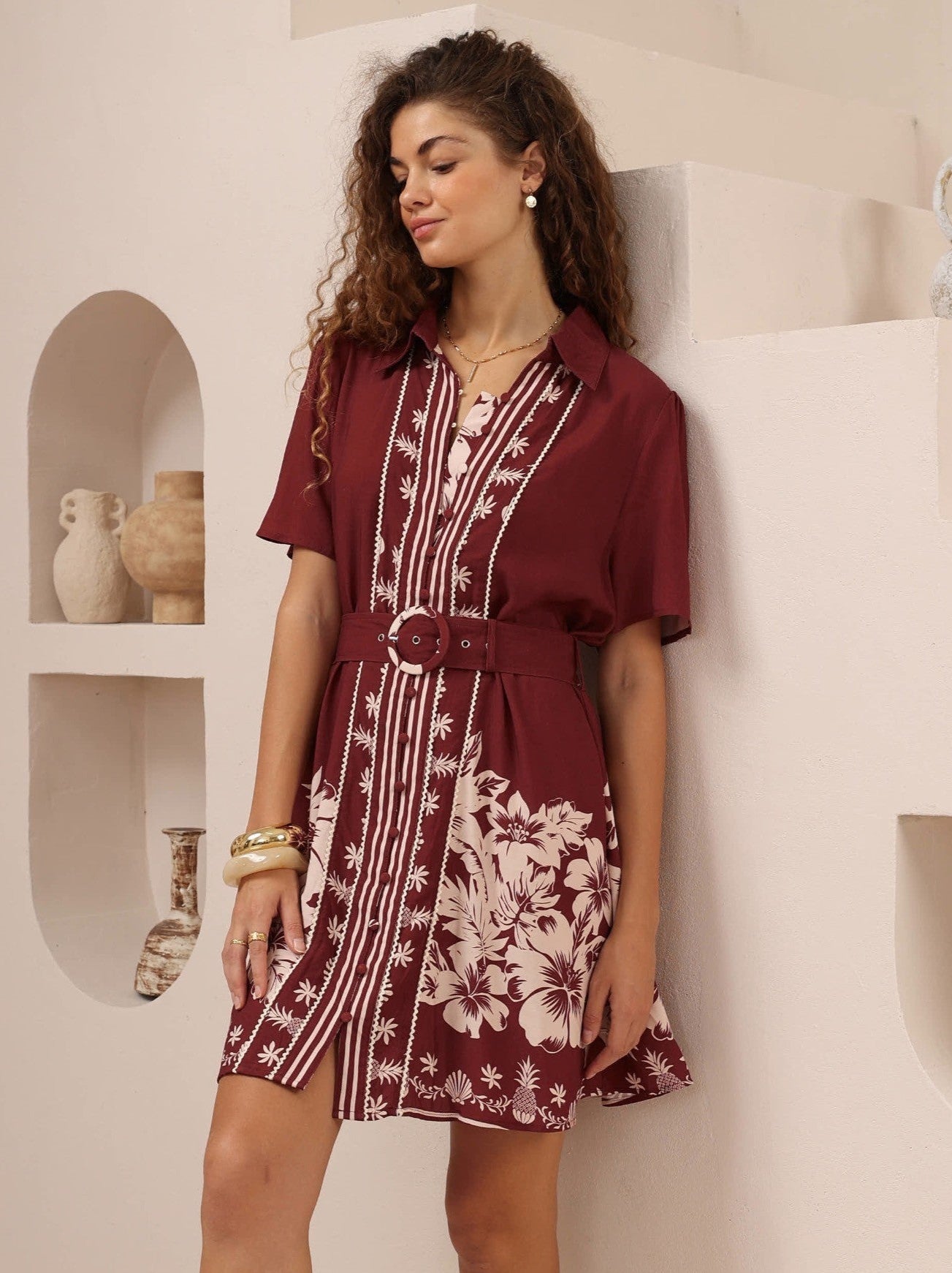 Yasmin Shirt Dress