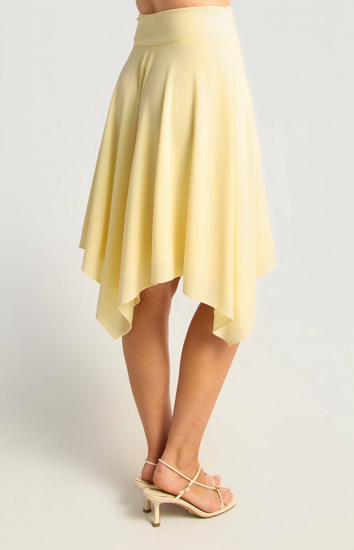 Meg Handkerchief Hem Skirt Buttercup