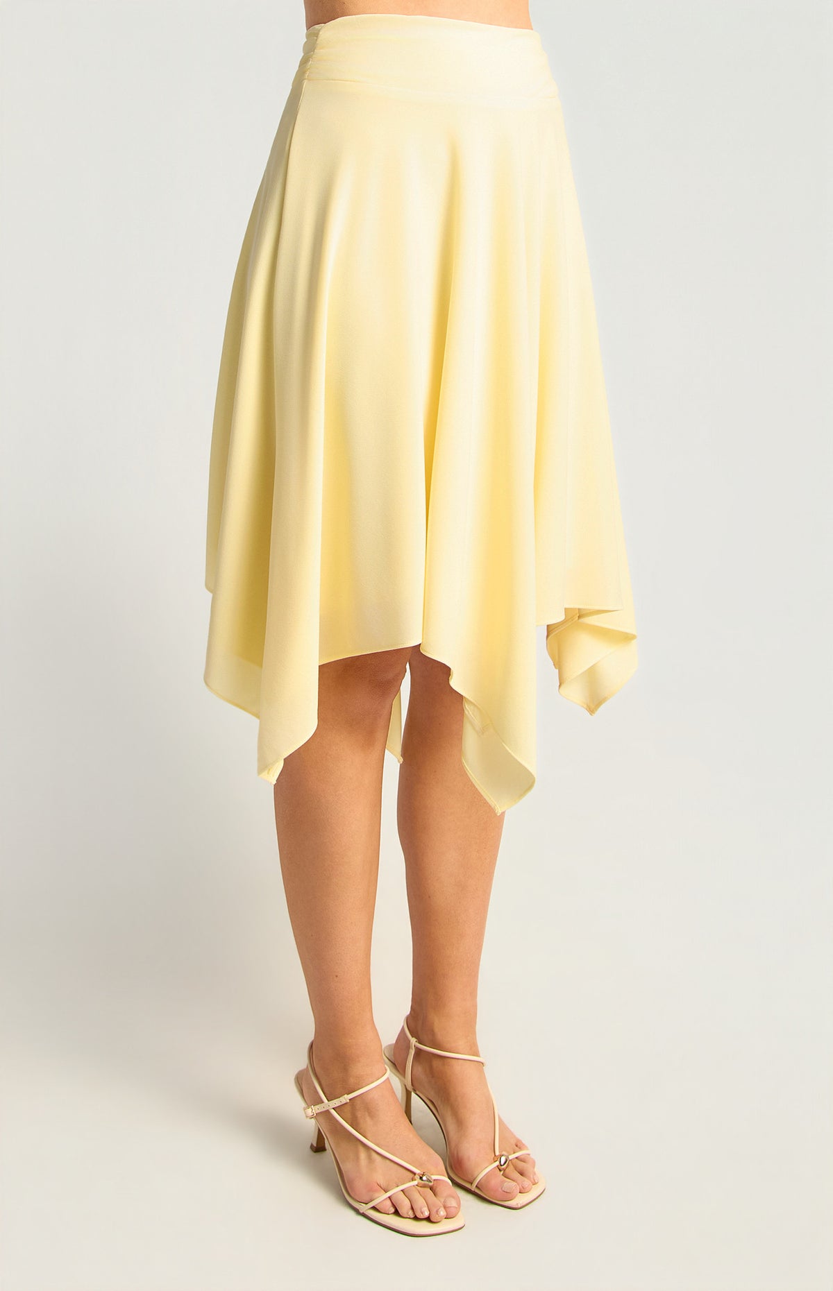 Meg Handkerchief Hem Skirt Buttercup